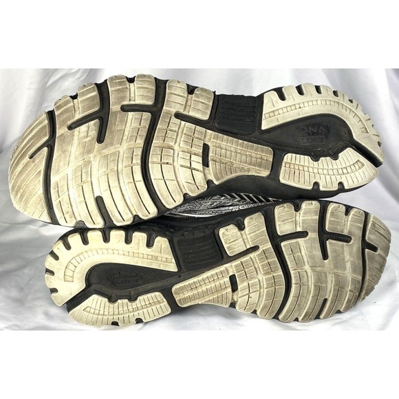 Brooks Men’s Adrenaline GTS 19 D 1202841B156 Gray Oreo Running Sneakers Size 14 - Picture 3 of 8